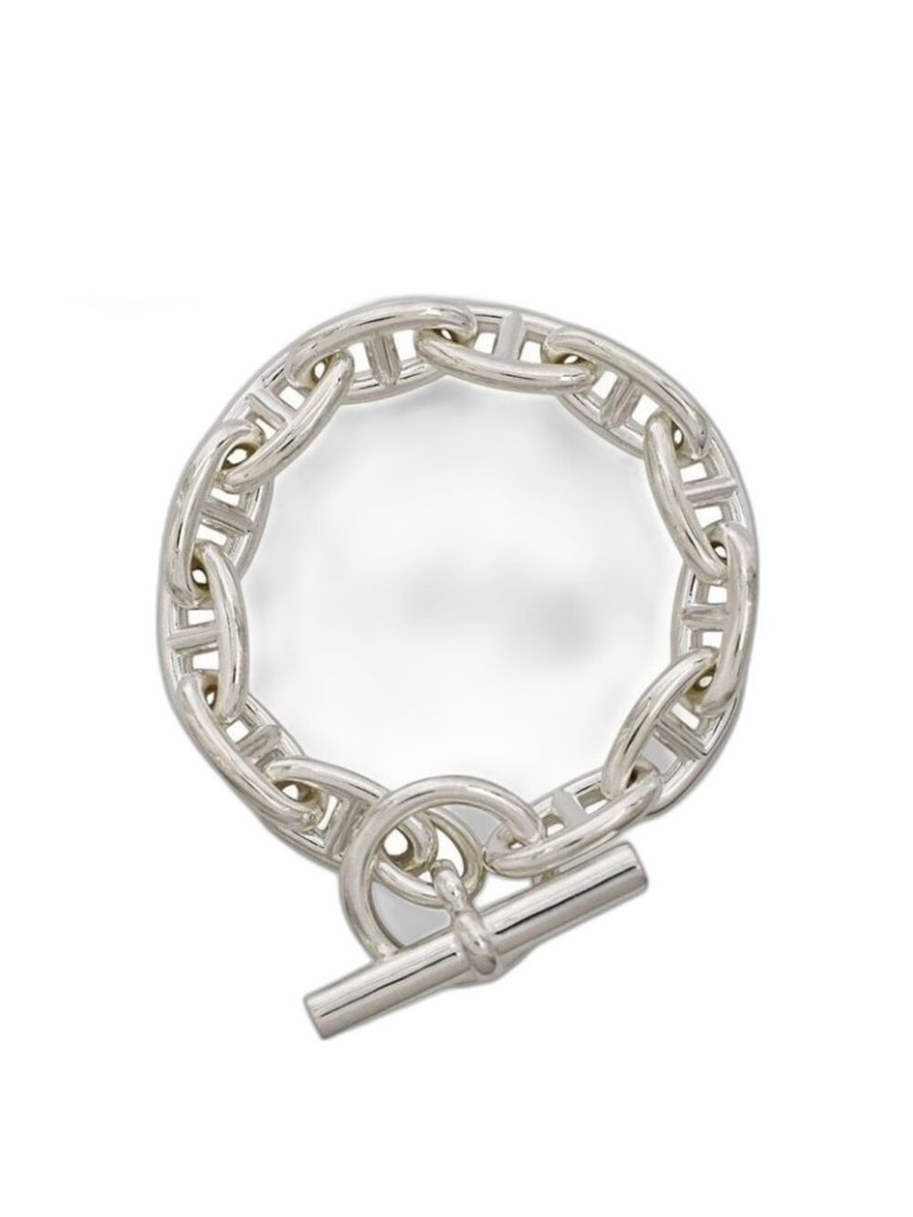 Hermes Bracelet Chaine D'ancre GM Silver